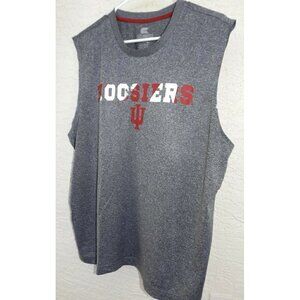 Colosseum Athletics L Hoosiers sleeveless gray athletic shirt